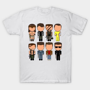 Classic Arnie Movie Icons T-Shirt